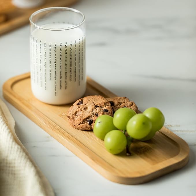 Miamolo Chip and Dip Set Bowl with Divided Serving Tray, Hosting Essentials | Acacia Wood Tray, Ceramic Serving Bowls | Condiment Tray for Dipping Sauces, Party | Kitchen Counter Decor, Microwave Safe