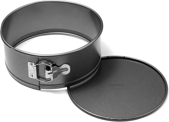Zyliss Springform Cake Pan - Easy-Release Design for Cheesecakes, Tortes & Layered Desserts - ILAG Nonstick Coating for Quick Clean Removal - 8 Inch