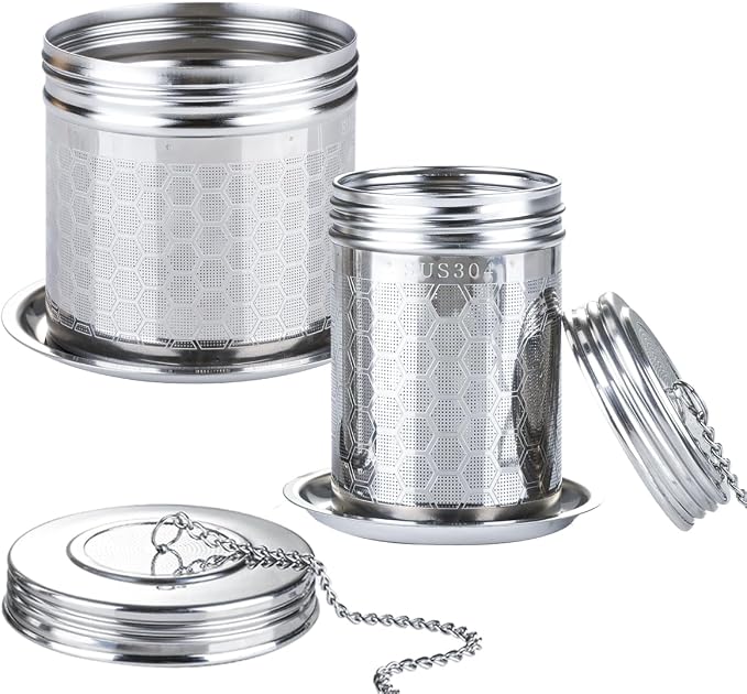 Tea Infuser Tea Strainer for Loose Tea, Stainless Steel Tea Ball | Spice Infuser 11cm/4.3 inch