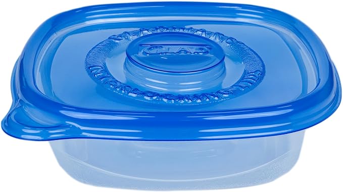 Glad GladWare Entree Food Storage Containers, Medium, 25 Oz, 5 Count, 2-Pk | Lock-tight seal for meal prep and lunches; microwave and dishwasher safe