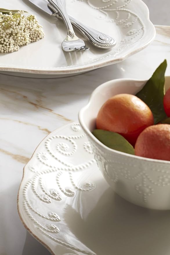 Lenox 891288 French Perle 4-Piece Dinner Plate Set