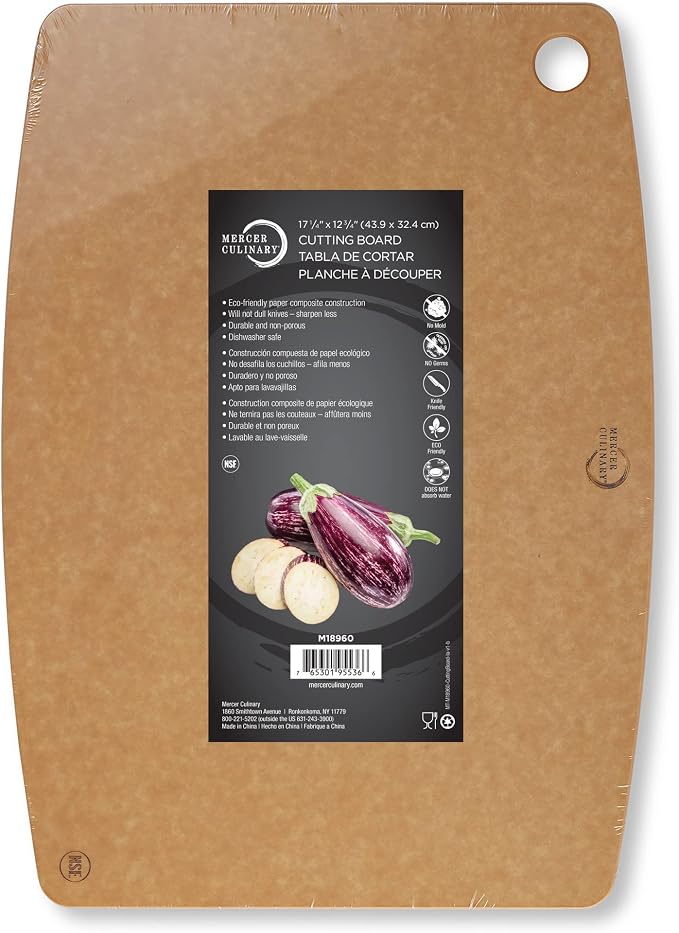 Mercer Culinary Composite Cutting Board 17 5/16" x 12 3/4" NSF, Large