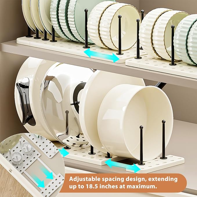 Stone Drying Mat for Kitchen Counter (24”x16”) with Dish Rack | Quick Dry Diatomaceous Earth Dish Mat– Foldable Water Absorbing Drying Organizer Pad for Countertop Plate Bottles Cups(Pure)