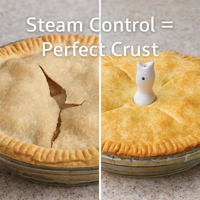 Mrs. Anderson’s Baking Pie Birds, Fine White Porcelain, Set of 2