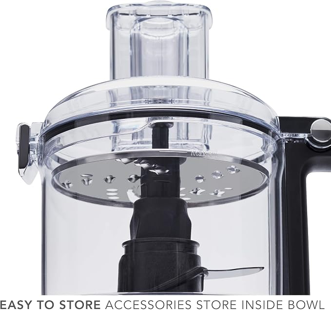 KitchenAid KFP0718BM Food Processor, 7 Cup, Black Matte (Renewed)
