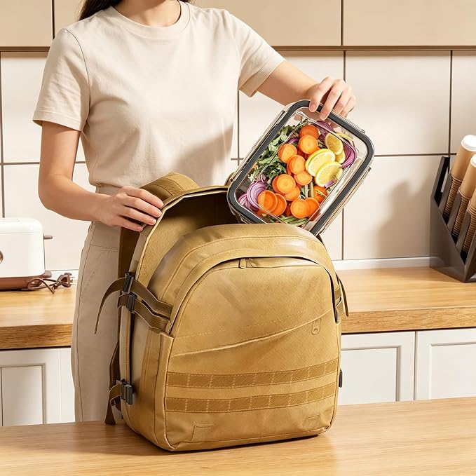 JOYZAN Fruit Storage Containers for Fridge with Airtight Lids 6 Pack | Airtight Food Storage Containers with Removable Colanders Fridge Organizers and Storage for Salad, Berry, Lettuce, Keeper