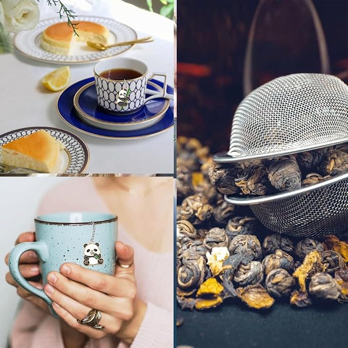 2 Pcs Tea Ball For Loose Leaf Tea, Cute Tea Balls | Tea Ball Infuser Stainless Steel, Tea Infuser For Loose Leaf Tea Gifts For Tea Lovers