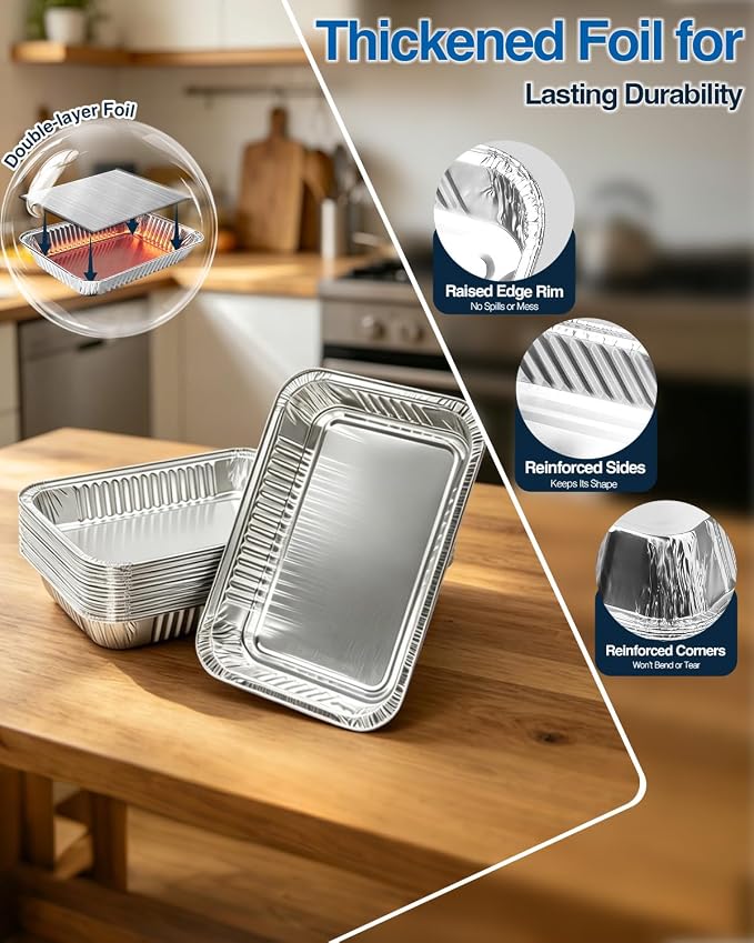 7515 Drip Pan Holder & 20 Liners for Weber Spirit Summit 8.6 x 6 | Catch Pan & Grease Tray Foil Liners for Weber 93305 & 6415, Drip Tray for Weber Spirit, Genesis, Genesis II & Summit Grills