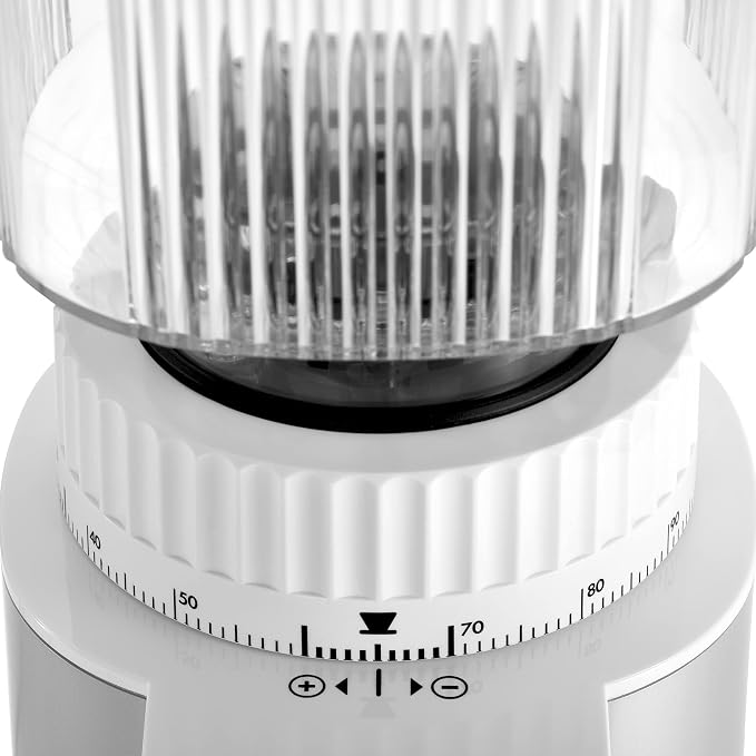 ZWILLING Enfinigy Burr Coffee Grinder Electric, 140 Coffee Grinding Options from Espresso to Drip Coffee, Silver