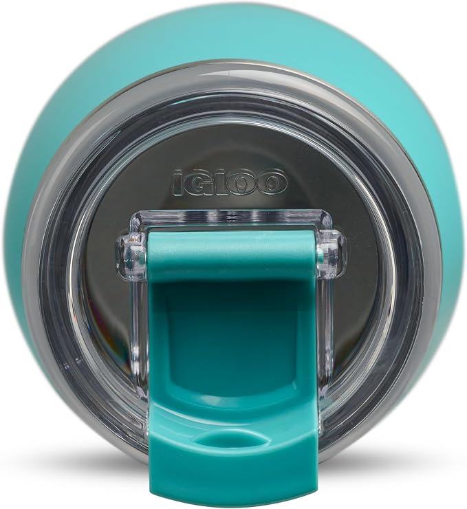 Igloo 10 oz Wine Tumbler | Stainless Steel Drinkware | Lagoon Teal