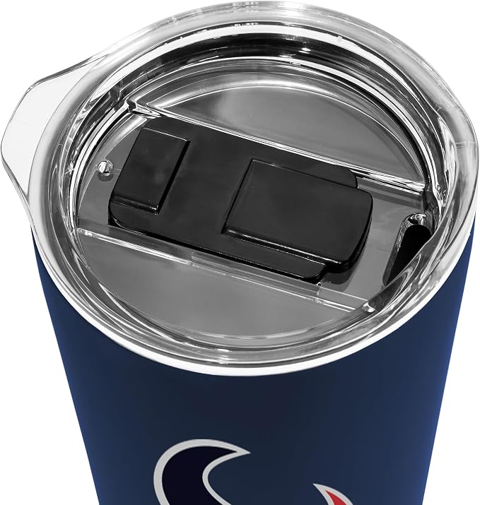 Rico Industries NFL Football Soft Touch, Easy Grip Tumbler