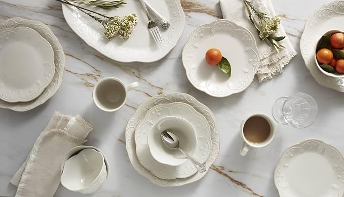 Lenox French Perle 4-Piece Place Setting, 12 ounces