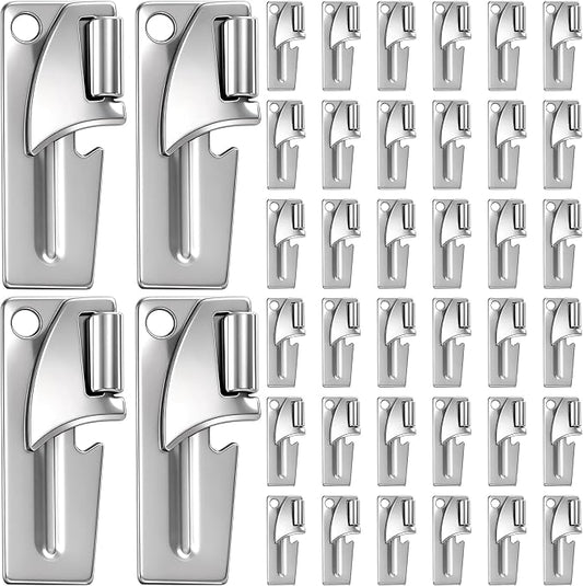 YOUEON 40 Pcs P-38 Can Opener Manual, Mini Stainless Steel Military Style Can Openers, Portable Survival Tool for Camping, Hiking, Emergency Kits & Outdoor Travel
