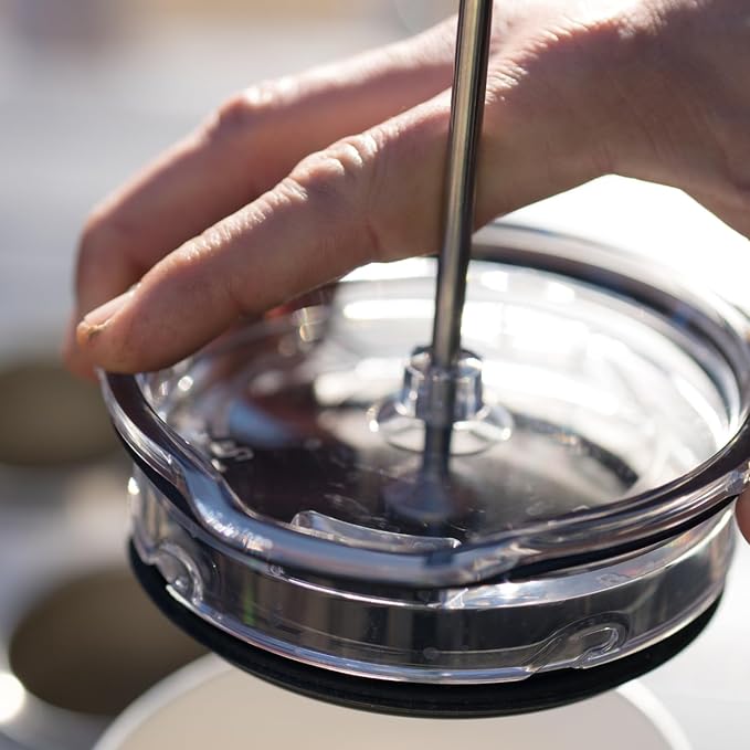 YETI Rambler Twist-To-Lock French Press Accessory Lid with GroundsControl Filter (Lid Only)