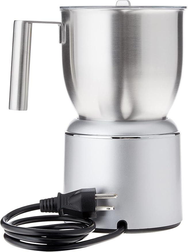 Capresso froth Select Automatic Milk Frother and Hot Chocolate Maker, Stainless Steel 209.05, Silver, 20 ounce | Stainless-Steel Pitcher, Froths 16 Oz, Heats 20 Oz, 4 Settings, Dishwasher-Safe