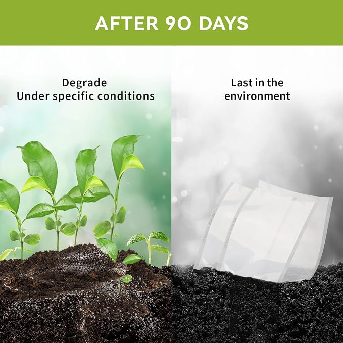 VestaEco Compostable Vacuum Sealer Bags for Food, 50 Quart 8" x 12" Precut | Heavy-Duty Embossed Vacuum Seal Bags for Food Saver, BPA-Free, for Storage, Meal Prep or Sous Vide