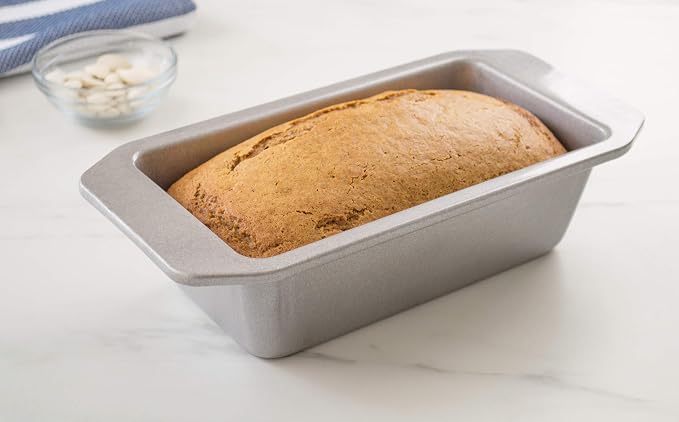 USA Pan American Bakeware Classics 1-Pound Loaf Pan, Aluminized Steel, 1 Pound (Pack of 2)