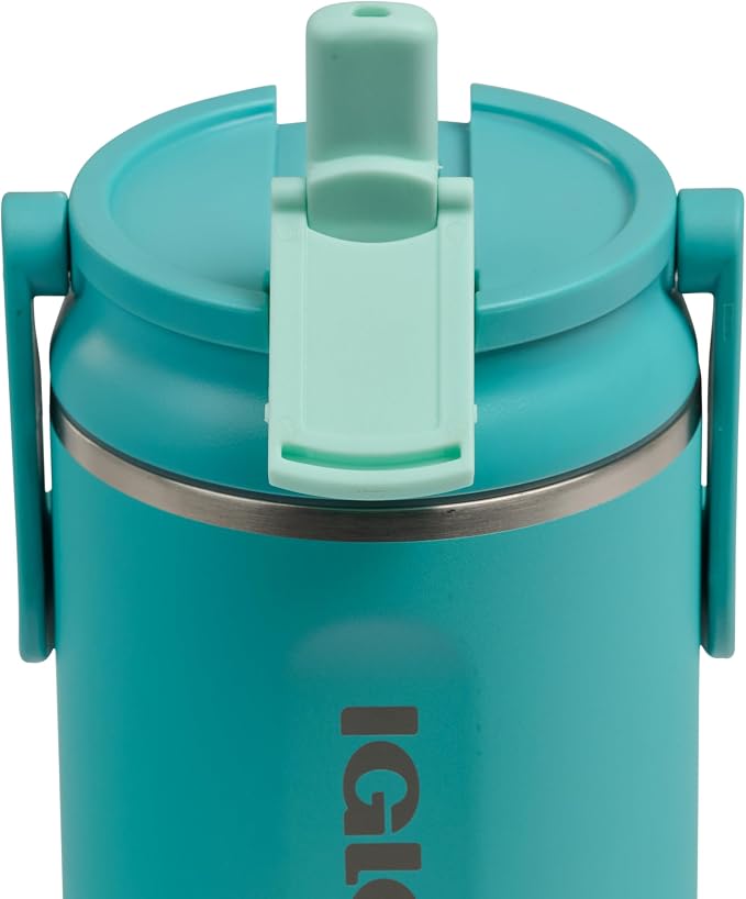 Igloo 32 oz Sport Sipper Tumbler | Stainless Steel Drinkware | Lagoon Teal