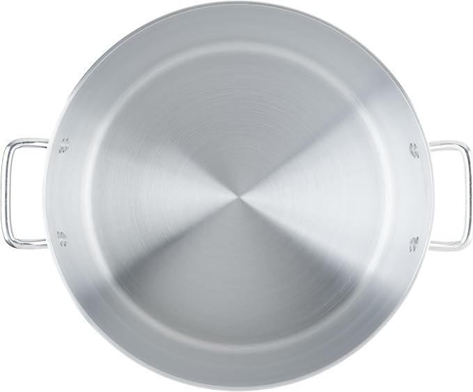 Winco 26 qt Elemental Aluminum Sauce Pot | Great for Sauces, Soups, Stocks and Batch Cooking