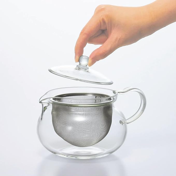Hario ChaCha Kyusu "Maru" Tea Pot, 450ml