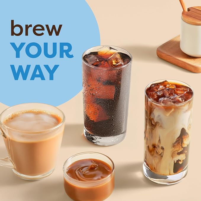 Keurig K-Iced Coffee Maker, Single Serve K-Cup Pod Iced Coffee Maker, With Hot and Cold Coffee Capabilities, Brews Any K-Cup Pod, Gray | Hot, Cold Coffee Capabilities, Brews Any K-Cup Pod