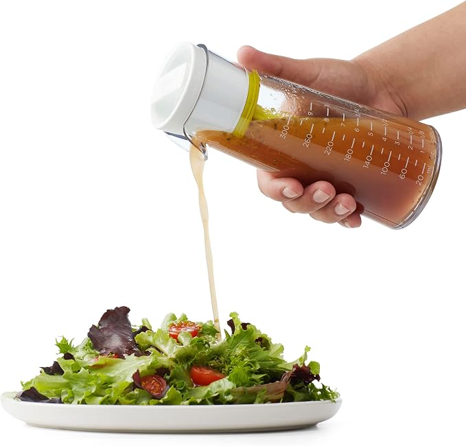 Chef'n 104-759-258 Emulstir Salad Dressing Mixer, One Size, Plastic, Arugula/Meringue