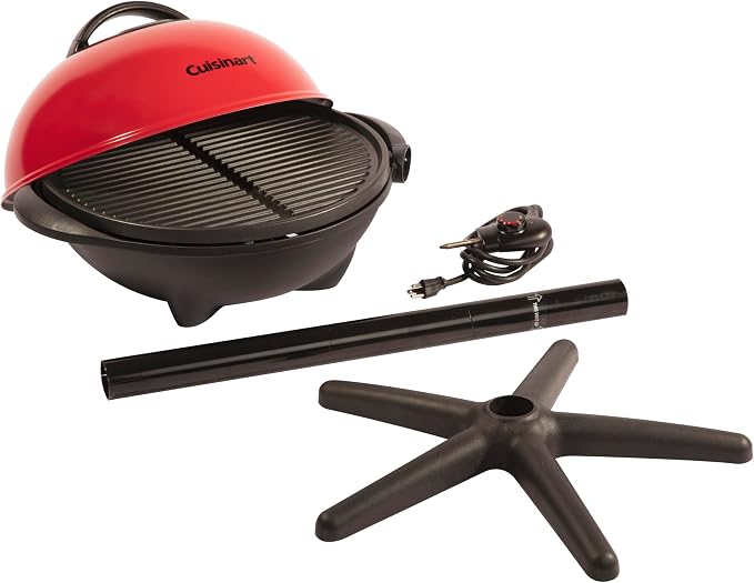 Cuisinart Electric Grill, Indoor/Outdoor, Compact, Portable, Nonstick
