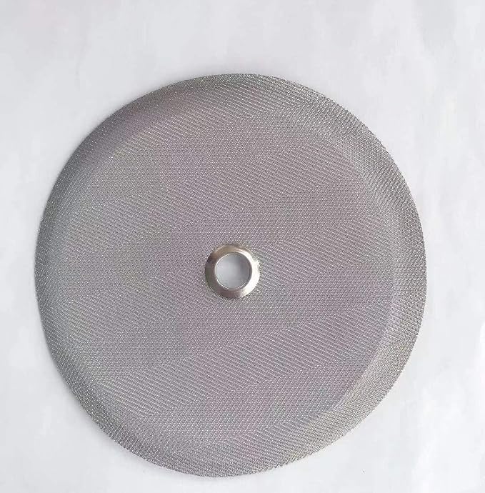 4 Pack French Press Filters 4.5 inch, 50 Oz 12 Cups Replacement Screen | 4 Pack 4.5 Inch | 100 Mesh Ultra Fine | Reinforced Metal Center Ring | 304 Stainless Steel | Fits 1.5L large French Press
