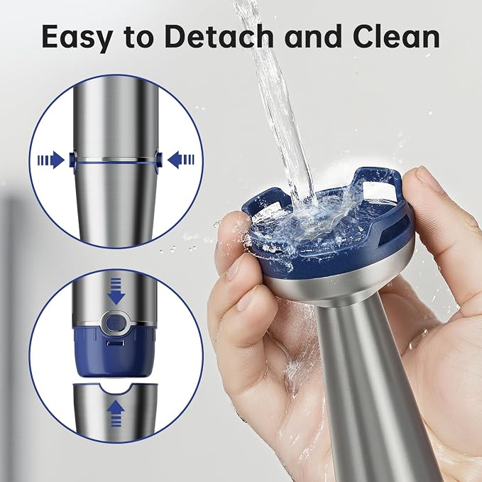 Turelar Immersion Blender Handheld 5 in 1 Hand Blender Set 1100W Heavy Duty | Trigger Variable Speed, Emulsion Stick Mixer with Food Processor, Whisk, Frother, for Soup, Puree, Baby Food, Anti-scratch