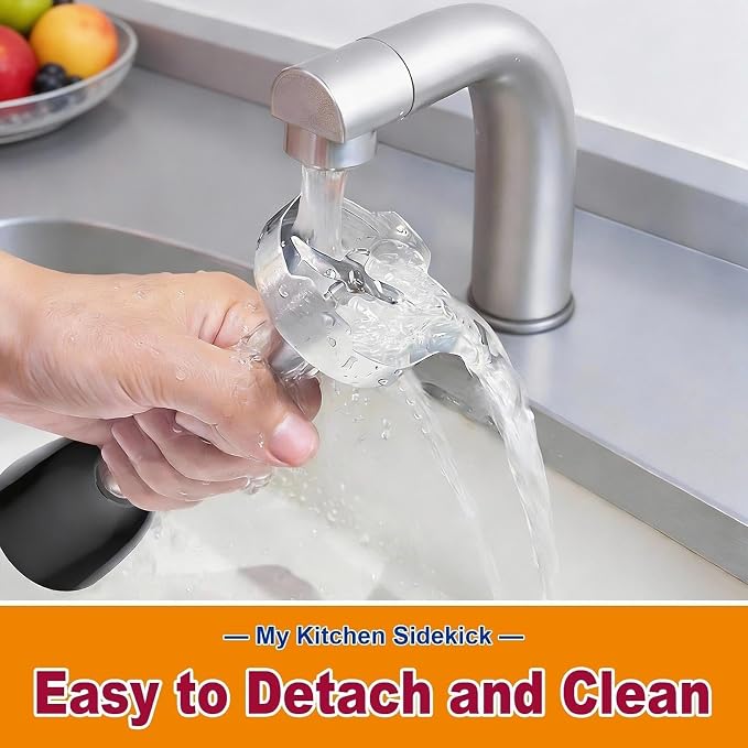 Upgraded 700W Immersion Hand Blender, Black | 20 Variable Speeds, Up to 15,500 RPM Stick Mixer for Smoothies,Soup, Puree & Baby Food