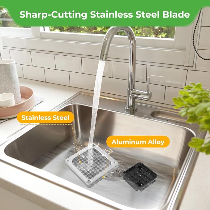 3/8" Replacement Blade for Commercial Vegetable Chopper Dicer | 420 Stainless steel, sharp uniform 3/8" dicing, wide chopper compatibility, for fries, onions, tomatoes, cucumbers