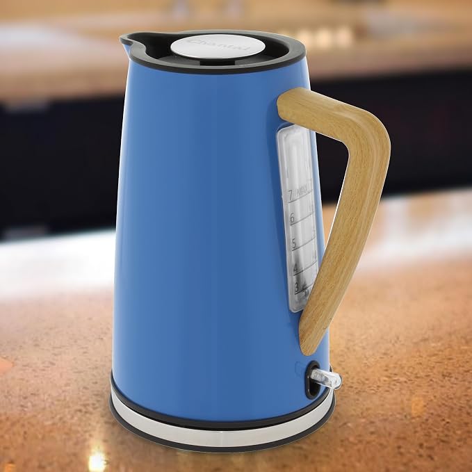 Chantal 1.8 QT Stockholm Electric Kettle, Blue Cove
