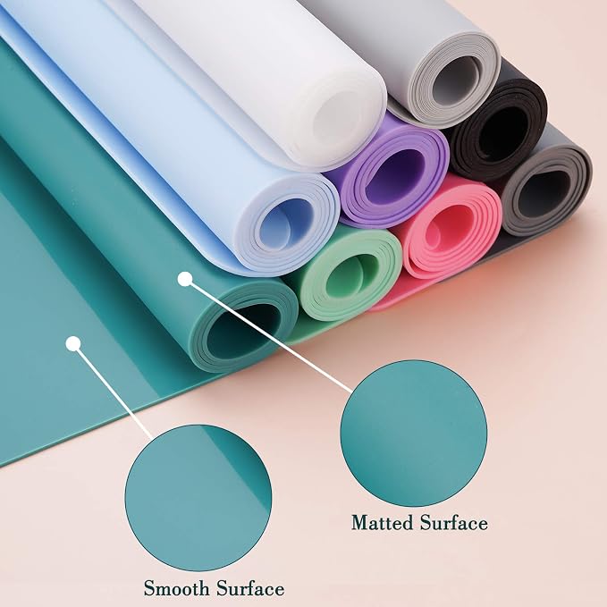 Silicone Mats for Countertop - 32"x 24"x0.06", Extra Large Multipurpose Mat, Counter Table Protector, Desk Saver Pad, Placemat Nonstick Nonskid Heat-Resistant Kitchen Pad, Black