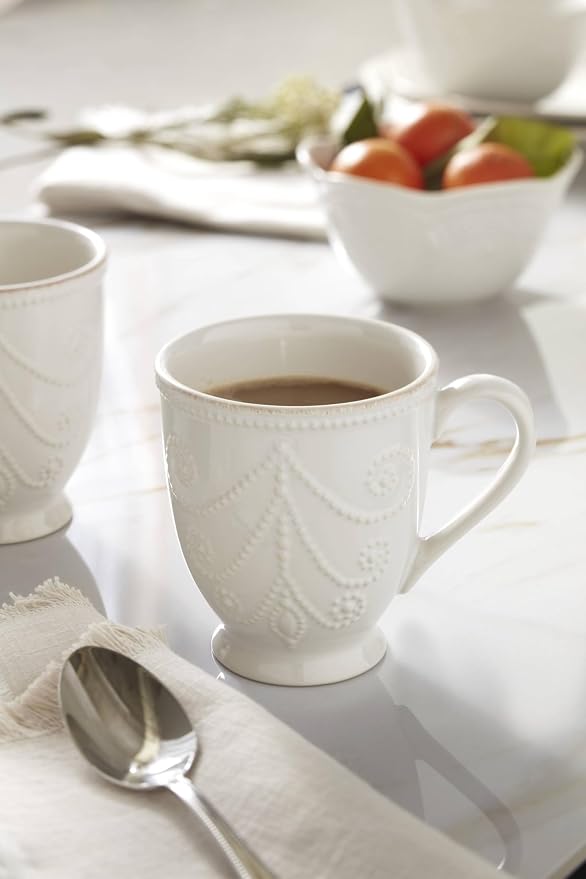 Lenox French Perle 4-Piece Place Setting, 12 ounces