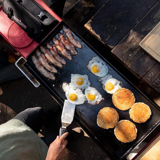 Grease Cup Catcher for Camp Chef SG Griddle Series with 15 Pack Liners | Includes steel holder + 10 foil liners; fits Camp Chef SG100/SG90/SG30/SG14; NOT for CCH right-drain models; 24 oz capacity