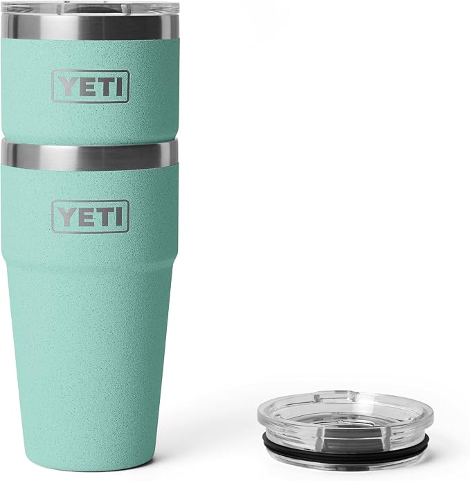 YETI Rambler 20 oz Stackable Tumbler, Stainless Steel, Vacuum Insulated with MagSlider Lid