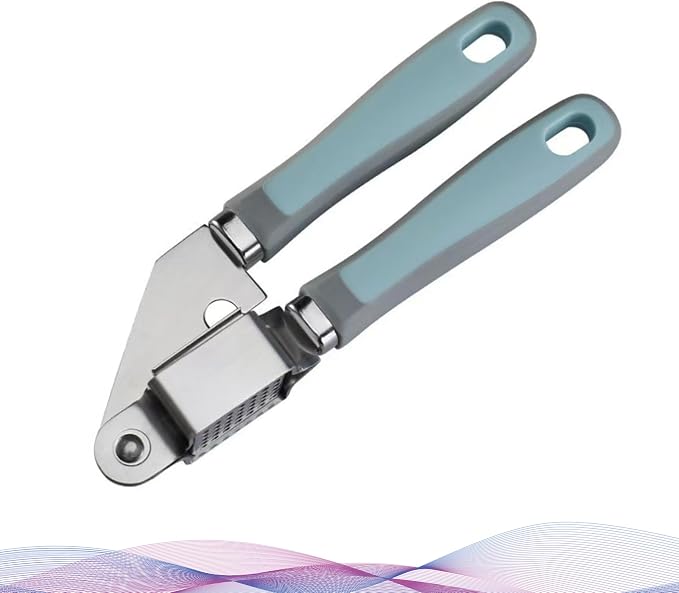 Garlic Press Stainless Steel, Effortless Ginger Crusher for Kitchen