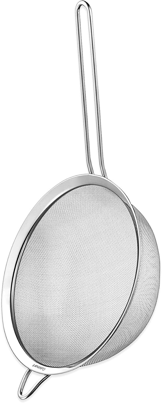 Cuisinart HM-90BCS Power Advantage Plus 9-Speed Handheld Mixer with Storage Case, Brushed Chrome & Set of 3 Fine Mesh Stainless Steel Strainers