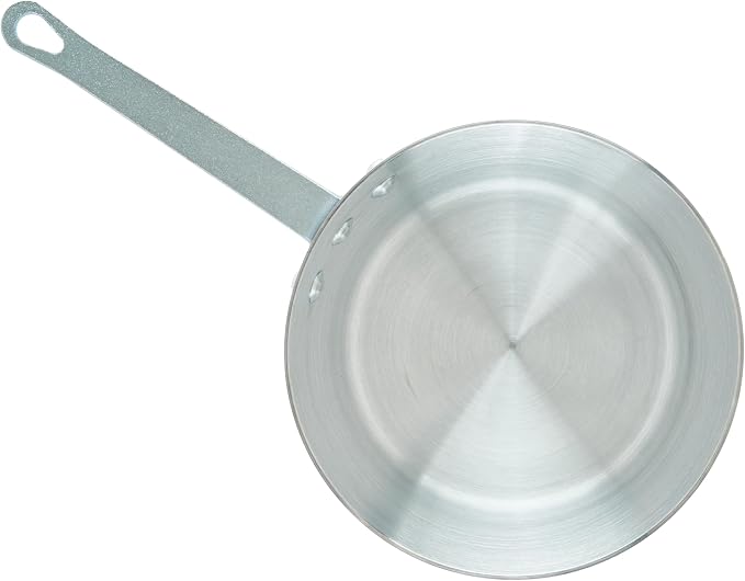 Winco 2 1/2 qt Heavy-Duty Tapered Aluminum Sauce Pan, 2.5 qt | Great for Cooking, Food Preparation and Restaurant Kitchens
