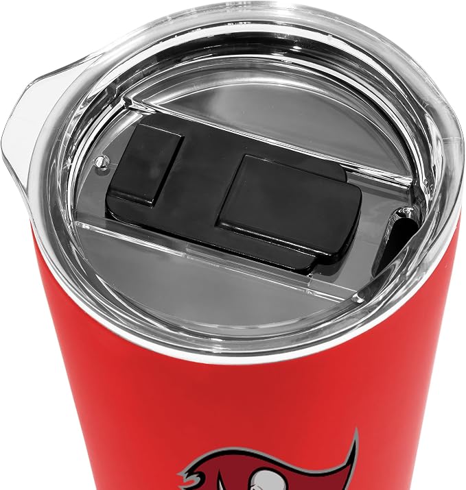 Rico Industries NFL Football Soft Touch, Easy Grip Tumbler