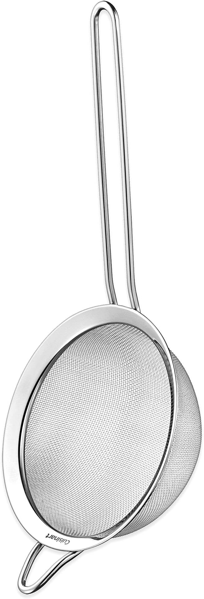 Cuisinart HM-90BCS Power Advantage Plus 9-Speed Handheld Mixer with Storage Case, Brushed Chrome & Set of 3 Fine Mesh Stainless Steel Strainers