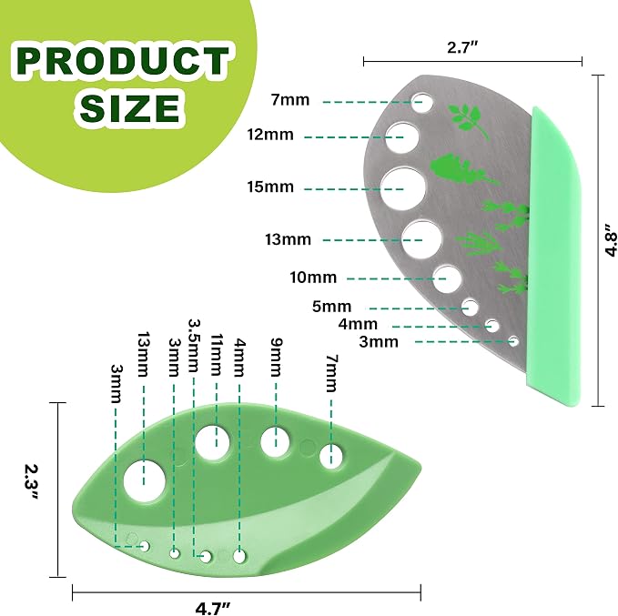 LUVCOSY Herb Scissors, Premium Stainless Steel 5 Blade Kitchen Salad Scissors Dishwasher Safe, Sharp and Convenient 5 Blade with Safety Cover, Herb Stripping Tool and Cleaning Comb