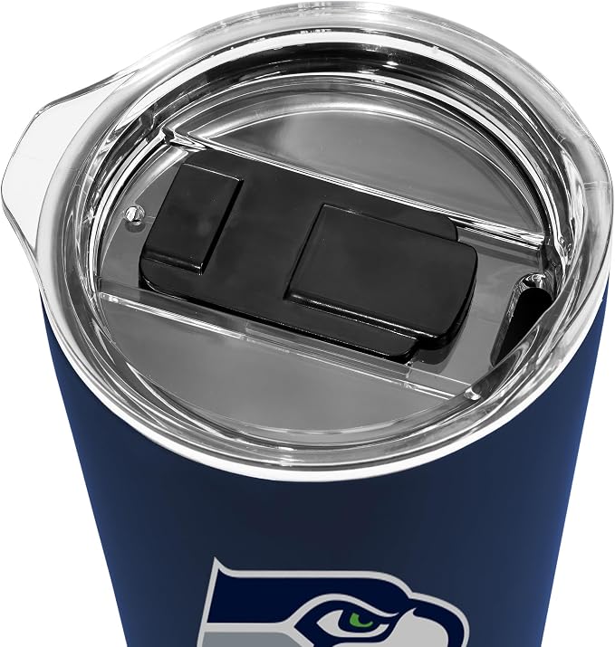 Rico Industries NFL Football Soft Touch, Easy Grip Tumbler