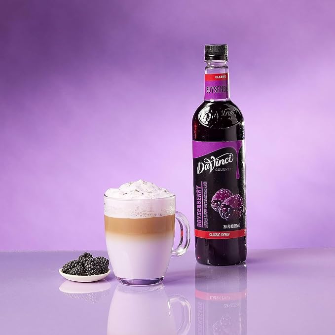 DaVinci Gourmet Boysenberry Syrup, 25.4 Fluid Ounce (Pack of 5)