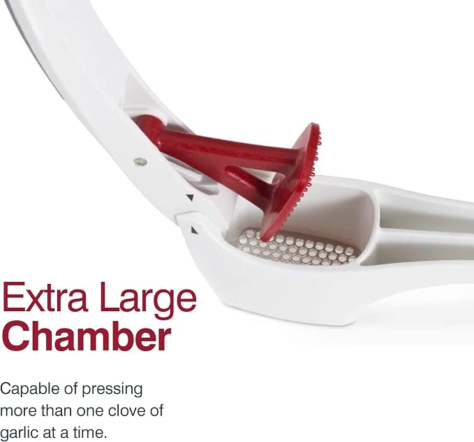 Zyliss Easy Clean Garlic Press - Lightweight, Easy-to-Use Garlic Mincer & Crusher for Food Prep & Kitchen Accessories