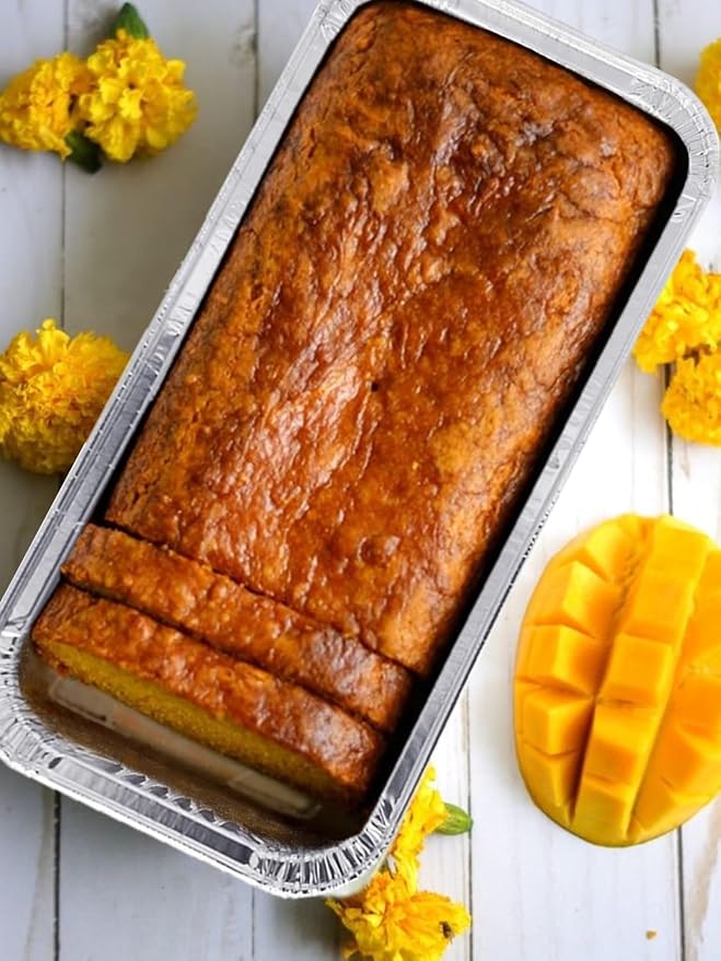 Disposable Loaf Pans with Lids, 50-Pack 2lb Aluminum Pans for Baking Bread | 8.5x4.5x2.5 Heavy-duty Baking Tins with Clear Lid for Bakery Sales and Homemade Bread Gifting