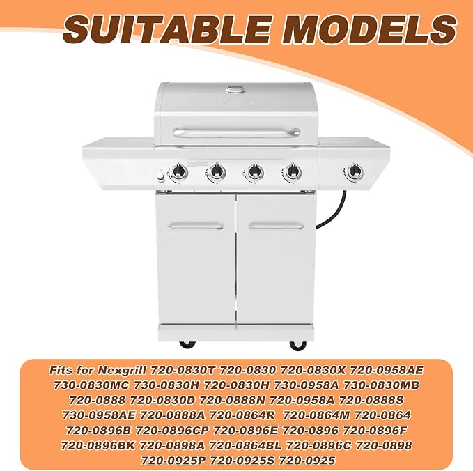 20 Packs Aluminum Grease Pan Liners with Grease Catcher Kits for Nexgrill 720-0830D 720-0898 720-0830H 720-0888S 720-0925P Gas Grills Parts, Grill Drip Pan Replacement Parts for Cuisinart CGG-7400