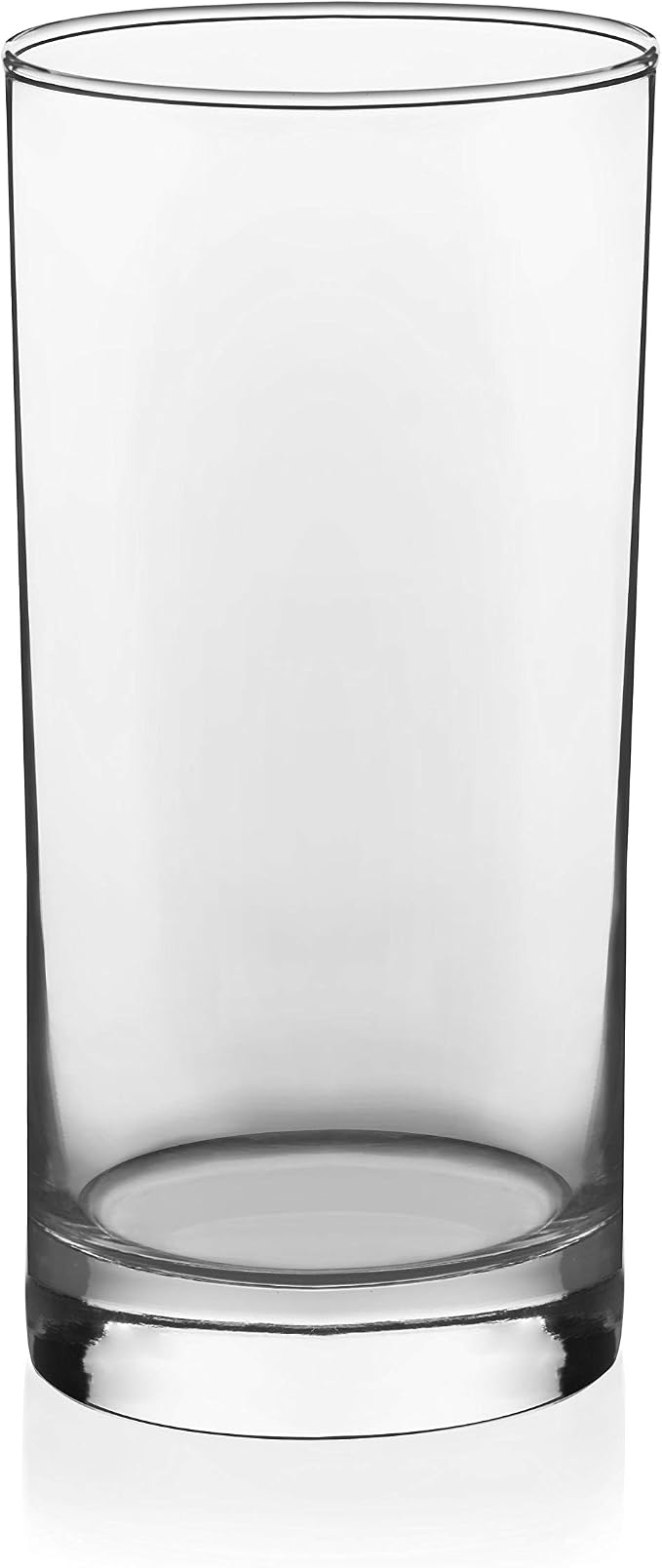 Province Tumbler & Rocks Drinking Glasses Set of 16, Tall Glass Cups | 15.2 oz and 11.1 oz Capacities for Water, Juice, Cocktails, and More with Lightweight Design and Dishwasher-Safe Cleanup