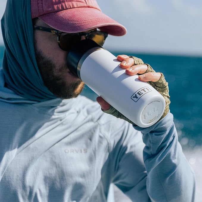 YETI Rambler 16 oz Travel Bottle, Stainless Steel, Vacuum Insulated with Leakproof Commuter Cap, Ridgeline