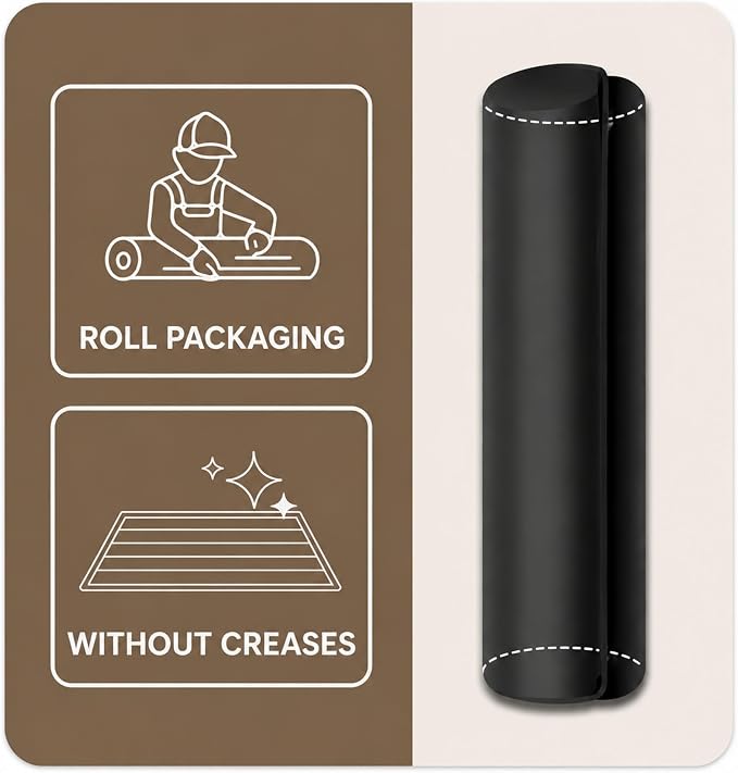 Silicone Coffee Mat, 24''x16'' Coffee Bar Mat for Countertop with Raised Edge, Non Slip Countertop Protector for Espresso Machine, Rolled Ship, Black